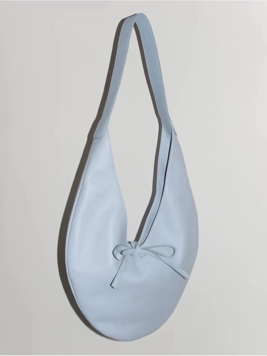 Paloma Wool Handbags - Paloma Wool Lupe Bag babyblue with tie detail